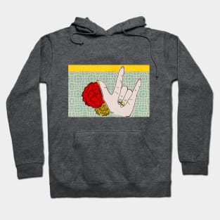 Sign Language I Love You - Mother's Day Hoodie